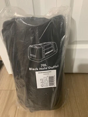 Patagonia Black Hole Duffel 70L Matte Black NWT - Image 1 of 2