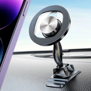 Magnetic 360° Rotation Strong Mag Safe Magsafe Car Mount Dashboard Phone Holder - Picture 1 of 7