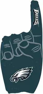 NFL Philadelphia Eagles aufblasbar 1 Finger, blaugrün, Einheitsgröße für alle - Bild 1 von 1