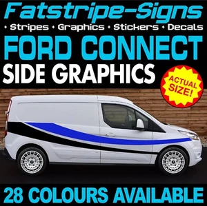 para adaptarse PEGATINAS GRÁFICAS FORD TRANSIT CONNECT FURGONETA M SPORT ST SWB LARGA DISTANCIA ENTRE EJES - Imagen 1 de 2