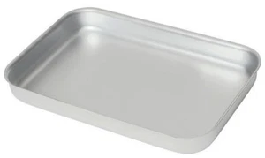 Aluminium Baking Tray Heavy Duty Oven Roasting Dish Catering 368x 268x 38mm deep - Picture 1 of 3