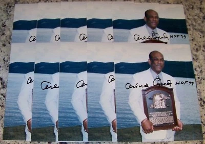 (10) Orlando Cepeda HOF 99 Signed Autographed Baseball Photo PSA Pre-Certified! - Image 1 of 2