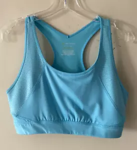 TEK GEAR SPORTS BRA LIGHT BLUE SIZE XL - Picture 1 of 2