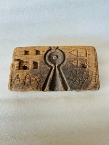 Vintage Holz handgeschnitzt Shiva Lingam Wandbehang Panel alte Tantrik Panel - Bild 1 von 3