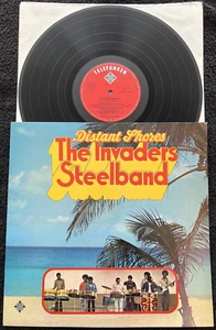 The Invaders Steelband - Distant Shores Vinyl LP IMPORT 1976 TESTED CALYPSO EX - Picture 1 of 8