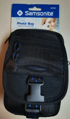 Samsonite Journey Pequeña Bolsa para Cámara 803BK Negra Bolsa de Transporte para Fotos TOTALMENTE NUEVAS fotos Foto 1 de 4