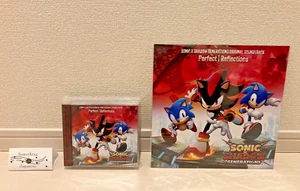 SONIC X SHADOW GENERATIONS ORIGINAL SOUNDTRACK CD New+ Mega Jacket (Mini Poster) - Picture 1 of 12