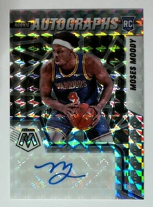2022 Panini Mosaic MOSES MOODY RAM-MSM RC ROOKIE Auto - Golden State Warriors - Bild 1 von 3