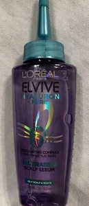 Loreal Elvive Hyaluron + reines Öl löscht Haar Kopfhaut Serum Salicylsäure 3,45oz - Bild 1 von 5