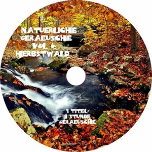 Natürliche Geräusche 6 - HERBSTWALD Naturklänge Meditation Yoga Relaxing CD Neu - Bild 1 von 5