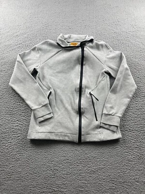 Champion Victory Fleece Womens XS Gray Black Trim Fleece Jacket Hoodie Full Zip - Image 1 of 4