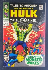 Tales to Astonish (1959) #99 Muy bien/en muy buen estado (7,0) Increíble Hulk Marie Severin Art - Imagen 1 de 2