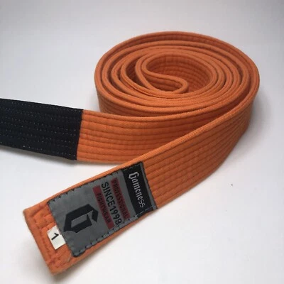 Cinturón Sistema de Lucha Profesional Gameness Rayas Naranja Talla 1 Foto 1 de 3