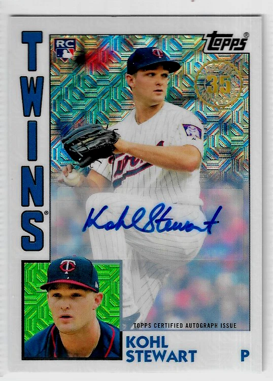 2019 Kohl Stewart Topps Auto Rookie Superfractor Topps Certified Autograph - Image 1 of 2