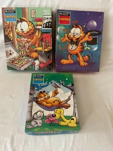 Golden Garfield Puzzles Vintage 1978 & 1979 - All Complete - Lot of 3 - Picture 1 of 4