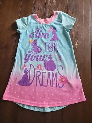Disney Girl Princess Nightgown Multicolor  Size 3 T Fairy  - Image 1 of 4