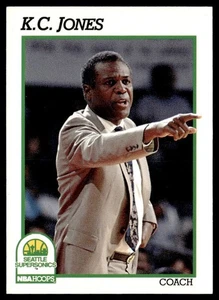 1991-92 Hoops K.C. Jones Seattle SuperSonics #245 - Picture 1 of 2