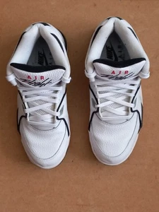 Nike Air Flight 89 Black/White, Size UK 7 - Picture 1 of 7