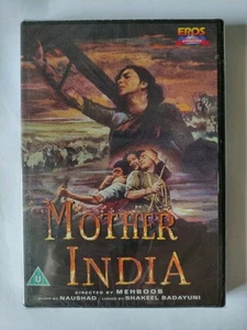 Mother India DVD ❤️ Bollywood Indian Rare Movie Film Region 2 New & Sealed - Picture 1 of 4