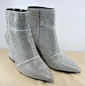 A New Day Women’s Cailin Rhinestone Ankle Boots New Without Tags Size 11 - Picture 1 of 13