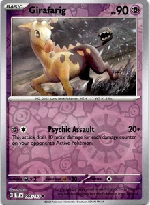 Girafarig 066/162 - Reverse Holo Common - SV5: Temporal Forces - Picture 1 of 2