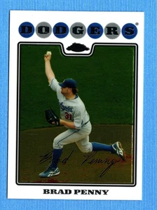 2008 Topps Chrome #39 Brad Penny Los Angeles Dodgers - Picture 1 of 1
