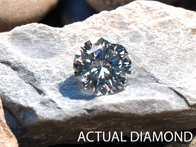 GIA CERTIFIED Genuine Round Brilliant .32 CT SI1 F Natural Earth Mined Diamond - Image 1 of 4