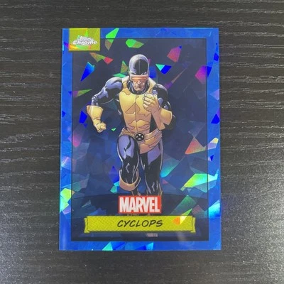 2024 TOPPS CHROME MARVEL CYCLOPS SAPPHIRE #8 - Image 1 of 2
