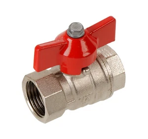 Itap Idea Ball Valves with Tee Handle & Female/Female BSP Threads 1/4" - 1 1/4" - Picture 1 of 1