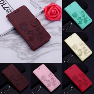 For iPhone 15 Pro Max 14+ 13 12 11 Magnetic Leather Flip Wallet Phone Case Cover - Picture 1 of 32