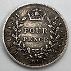 1943 British Groat Guinea Four Pence  Silver Coin  Collectable Grade  E133