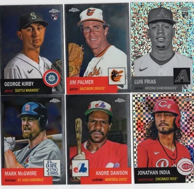 2022 Topps Chrome Platinum Anniversary Baseball  - Base/Rookies - Pick From List - Image 1 of 2