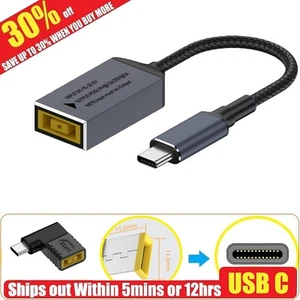 11mm Laptop Charger TO USB Type C Converter PD Power Charging Cable Adapter - Picture 1 of 14