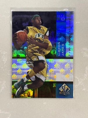 2010-11 SP Authentic LeBron James Holo FX   #F/X-21 - Image 1 of 2