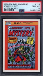 1990 Marvel Universe #128 Journey Into Mystery #83 PSA 10 - Picture 1 of 2