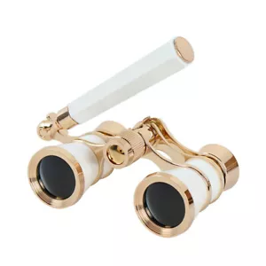 Concert Watching Gift Metal Opera Glass 3X25 Binoculars with Handle for Theater - Picture 1 of 6