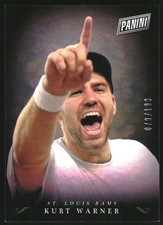 2018 Panini Black Friday Panini Collection #KW Kurt Warner