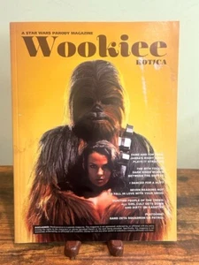 STAR WARS Parody Magazine Burlesque Show Book WOOKIEE ROTICA #1 Water damage - Picture 1 of 11