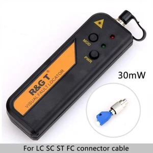 30mW 18-22kM Fiber Optic Visual Fault Locator with 2.5mm LC/FC/SC/ST Adapter - Picture 1 of 7
