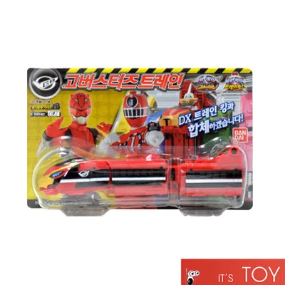 Power Rangers ToQger Tokkyuger EX Go Busters Ressha Train Set Red Sentai Bandai - Image 1 of 3