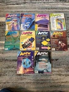 Antic The ATARI Resource 12 magazine bundle 1985 - Whole Year! - Picture 1 of 10