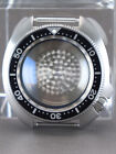 Boîtiers de montre tortue modifiés 44 mm verre saphir cristal pour mouvement Seiko Nh35