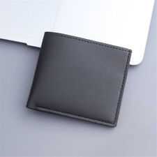 Men PU Leather Wallets Credit Card Holder Small Money Purses Short Coin Case