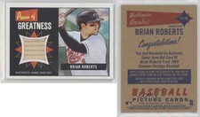 2005 Bowman Heritage Pieces of Greatness Brian Roberts #PG-BR