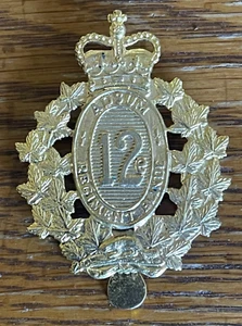 Insignia Ejército Canadiense 12e Régiment Blindé du Canada - Imagen 1 de 2