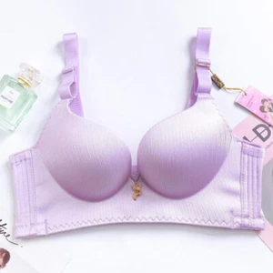 Sexy Bra Wirefree Ultimate Lift True Support Womens Natural Soft Purple 40A - Picture 1 of 4