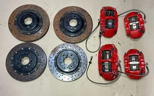 Mercedes-Benz W212 E-Class Front \ Rear Brakes Caliper Brake Disc Ceramic Carbon - Picture 1 of 23