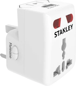 Worldwide Stanley Universal Power Adapter for 150+ Countries, International Pow - Picture 1 of 1