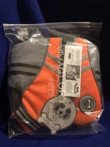 Vivaglory dog Sports Style Dog Life Jacket Safety Vest-Size XS: Orange- NEW - Picture 1 of 2