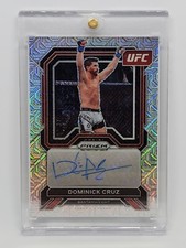 2023 Select Prizm UFC Dominick Cruz #SA-DCZ Mojo Signed Auto Card 20/25